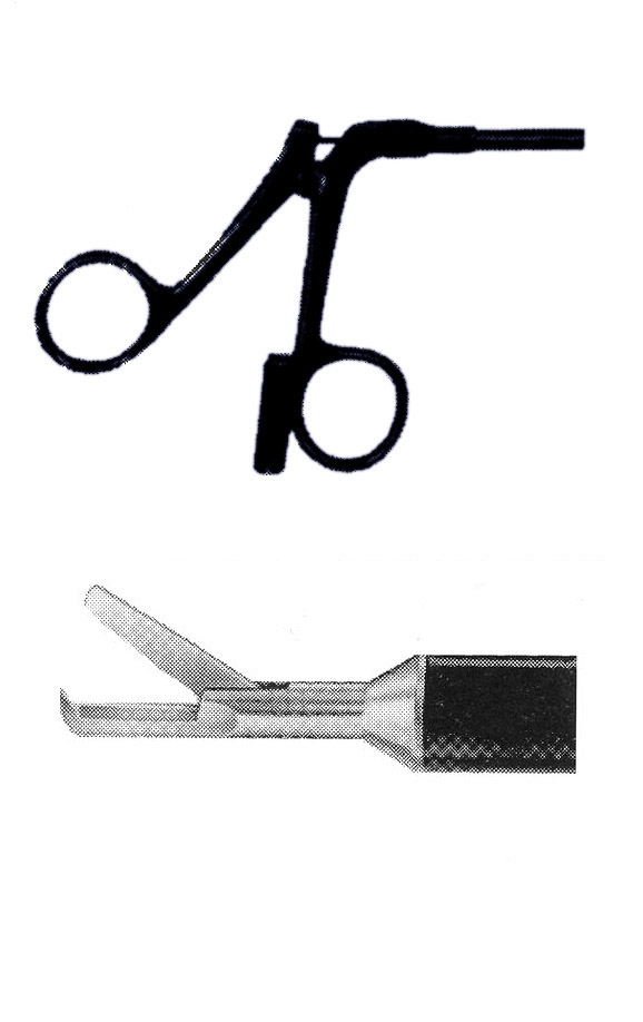 İZOLESİZ MAKAS F MODEL SAPLI  ÇAP : 5MM L:36CM